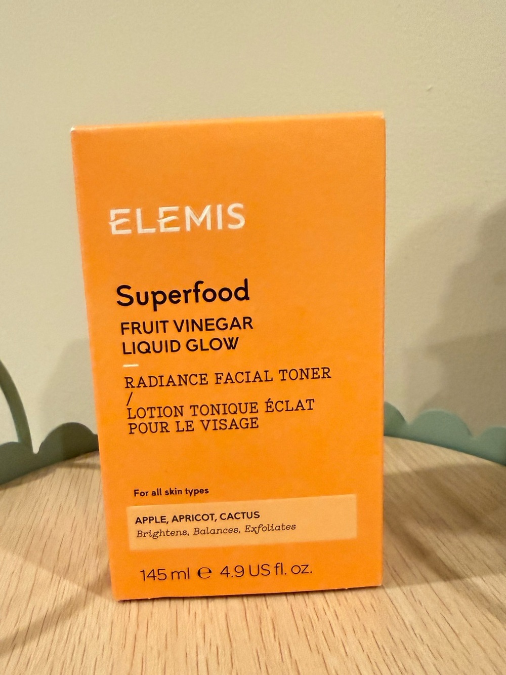 ELEMIS Superfood Radiance Facial Toner -NEW